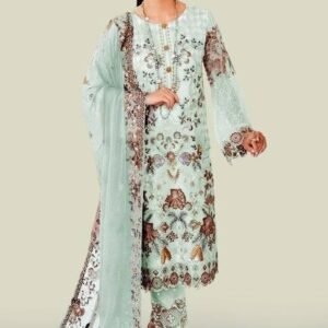 Georgette Semi Stitched Salwar Suit