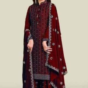 Georgette Semi Stitched Salwar Suit