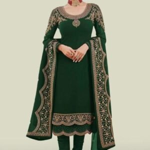 Georgette Semi Stitched Salwar Suit
