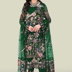 Georgette Semi Stitched Salwar Suit