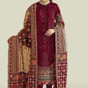 Georgette Semi Stitched Salwar Suit