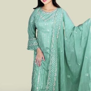 Eid Special Georgette Semi Stitched Salwar Suit