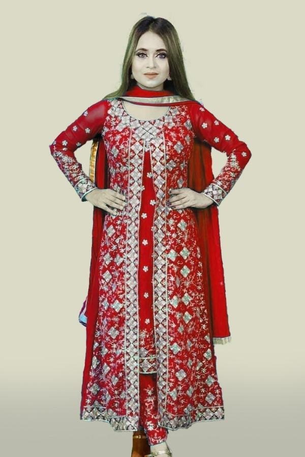Eid Special Georgette Semi Stitched Salwar Suit