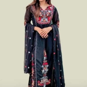 Eid Special Georgette Semi Stitched Salwar Suit