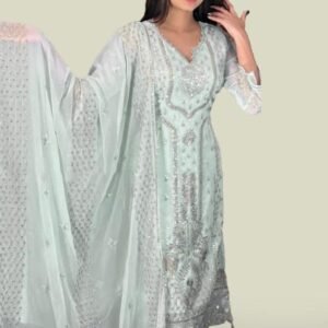 Eid Special Georgette Semi Stitched Salwar Suit