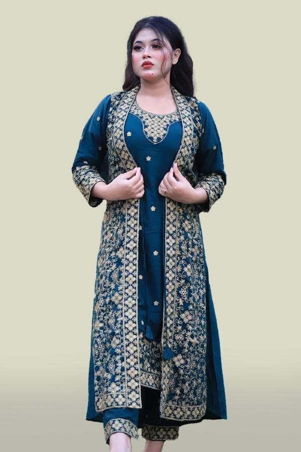 Eid Special Georgette Semi Stitched Salwar Suit